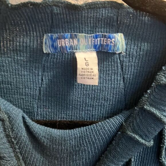 ✨UO Rishe Seamed Mini Blue Sz Large Dress✨ - Picture 8 of 10